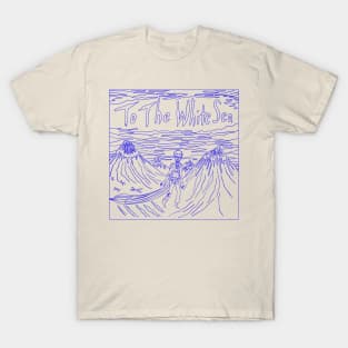 To the White Sea - Artwork (Blue) T-Shirt